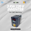 Zaiku Huanyang CNC Inverter Spindle Motor 3 KW 220V Single to 3 Phase